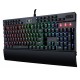 REDRAGON K550 YAMA 131 KEY RGB LED BACKLIT WITH PURPLE SWITCHES MECHANICAL GAMING KEYBOARD - BLACK