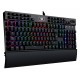 REDRAGON K550 YAMA 131 KEY RGB LED BACKLIT WITH PURPLE SWITCHES MECHANICAL GAMING KEYBOARD - BLACK