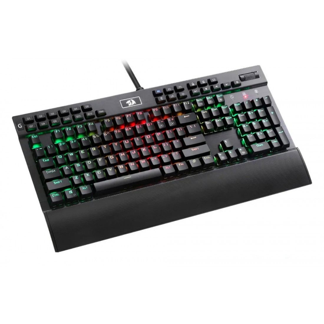 REDRAGON K550 YAMA 131 KEY RGB LED BACKLIT WITH PURPLE SWITCHES ...