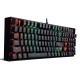 REDRAGON K551 MITRA 104 KEY RGB LED BACKLIT WITH BLUE SWITCHES MECHANICAL GAMING KEYBOARD - BLACK