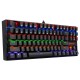 REDRAGON K552 RGB KUMARA TKL 87 KEYS MECHANICAL GAMING KEYBOARD BLUE SWITCH - BLACK