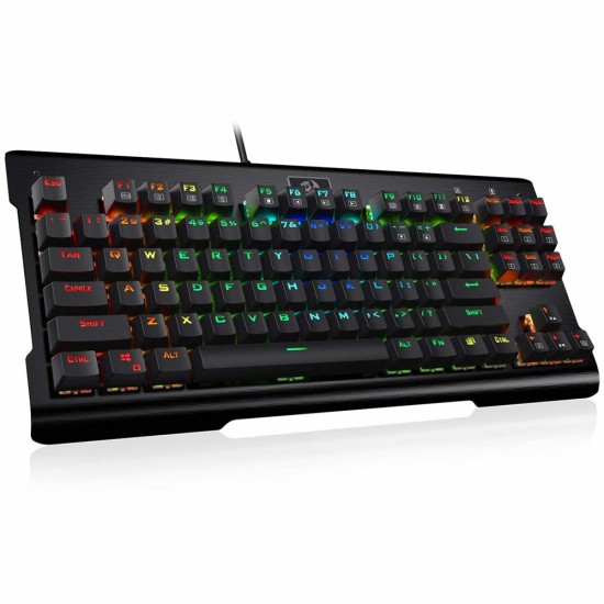 REDRAGON VISNU K561 ANTI-GHOSTING 87 KEYS RGB BACKLIT WIRED MECHANICAL GAMING KEYBOARD - BLACK