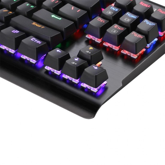 REDRAGON VISNU K561 ANTI-GHOSTING 87 KEYS RGB BACKLIT WIRED MECHANICAL GAMING KEYBOARD - BLACK