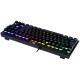 REDRAGON K568 V2 RGB DARK AVENGER WIRED 87 KEYS TKL MECHANICAL KEYBOARD BLUE SWITCH - BLACK