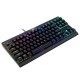 REDRAGON K568 V2 RGB DARK AVENGER WIRED 87 KEYS TKL MECHANICAL KEYBOARD BLUE SWITCH - BLACK