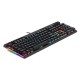 REDRAGON VATA K580 WITH MACRO KEYS MEDIA CONTROLS N-KEY ROLLOVER AND CUSTOMIZABLE RGB BACKLIGHT WITH SIDE EDGE LIGHTING MECHANICAL GAMING KEYBOARD - BLACK