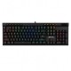 REDRAGON VATA K580 WITH MACRO KEYS MEDIA CONTROLS N-KEY ROLLOVER AND CUSTOMIZABLE RGB BACKLIGHT WITH SIDE EDGE LIGHTING MECHANICAL GAMING KEYBOARD - BLACK