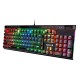 REDRAGON VATA K580 WITH MACRO KEYS MEDIA CONTROLS N-KEY ROLLOVER AND CUSTOMIZABLE RGB BACKLIGHT WITH SIDE EDGE LIGHTING MECHANICAL GAMING KEYBOARD - BLACK