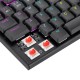 REDRAGON K618 HORUS WIRELESS RGB MECHANICAL KEYBOARD BLUETOOTH 2.4GHZ WIRED TRI-MODE ULTRA-THIN LOW PROFILE GAMING KEYBOARD