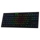 REDRAGON K621 HORUS TKL RGB 3 MODES BLUETOOTH/2.4GHZ/WIRED TENKEYLESS GAMING MECHANICAL KEYBOARD - BLACK 