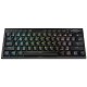 REDRAGON K632 NOCTIS 60% WIRED RGB ULTRA-THIN LOW PROFILE MECHANICAL RED SWITCH GAMING KEYBOARD - BLACK