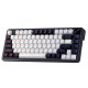 REDRAGON K673 PRO TRI-MODE CONNECTIVITY 75% 81 KEYS HOT SWAPPABLE LINEAR RED SWITCHES WIRELESS GASKET RGB GAMING KEYBOARD - ABYSSAL BLUE