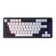 REDRAGON K673 PRO TRI-MODE CONNECTIVITY 75% 81 KEYS HOT SWAPPABLE LINEAR RED SWITCHES WIRELESS GASKET RGB GAMING KEYBOARD - ABYSSAL BLUE