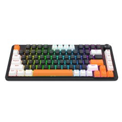 REDRAGON LANDSHAKER K714 MAGNETIC HALL EFFECT 75% 81 KEYS HYPER FAST ACTUATION MAGNETIC SWITCHRAPID TRIGGER TECHNOLOGY KNOB CONTROL WIRED MECHANICAL KEYBOARD