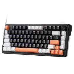 REDRAGON LANDSHAKER K714 MAGNETIC HALL EFFECT 75% 81 KEYS HYPER FAST ACTUATION MAGNETIC SWITCHRAPID TRIGGER TECHNOLOGY KNOB CONTROL WIRED MECHANICAL KEYBOARD