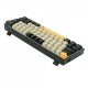 REDRAGON LAKSHMI 60% K606  MECHANICAL KEYBOARD 61 KEYS DETACHABLE WIRED TYPE C CABLE BLUE SWITCH 