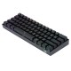 REDRAGON K630RGB GAMING KEYBOARD DUST-PROOF RED SWITCH - BLACK 