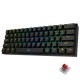 REDRAGON K630RGB GAMING KEYBOARD DUST-PROOF RED SWITCH - BLACK 