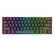 REDRAGON K630RGB GAMING KEYBOARD DUST-PROOF RED SWITCH - BLACK 