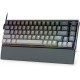 REDRAGON SHACO PRO K641  60% ALUMINUM RGB MODES  (BLUETOOTH 2.4GHZ WIRED)  68 KEYS COMPACT GAMING KEYBOARD RED SWITCH