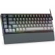 REDRAGON SHACO PRO K641  60% ALUMINUM RGB MODES  (BLUETOOTH 2.4GHZ WIRED)  68 KEYS COMPACT GAMING KEYBOARD RED SWITCH