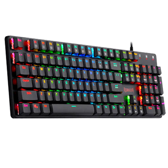 REDRAGON SHRAPNEL K589 RGB GAMING MECHANICAL KEYBOARD DUST-PROOF RED