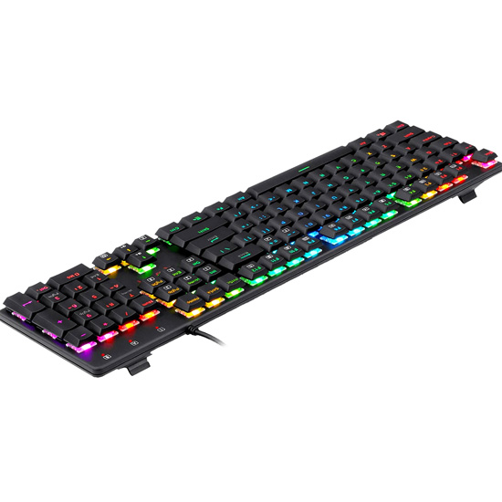 REDRAGON SHRAPNEL K589 RGB GAMING MECHANICAL KEYBOARD DUST-PROOF RED