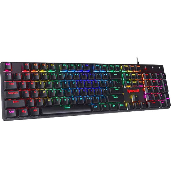 REDRAGON SHRAPNEL K589 RGB GAMING MECHANICAL KEYBOARD DUST-PROOF RED