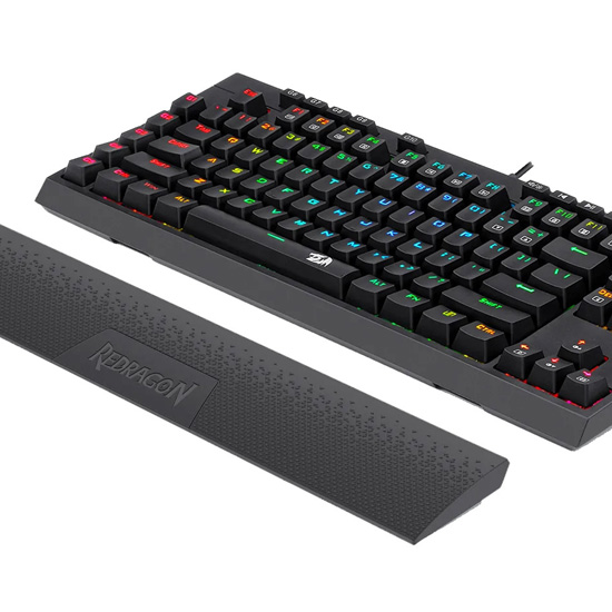 REDRAGON VISHNU K596 RGB WIRELESS 2.4GHZ - WIRED MECHANICAL KEYBOARD