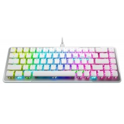 ROCCAT VULCAN II MINI 65% OPTICAL GAMING KEYBOARD WITH RGB LIGHTING US LAYOUT - WHITE