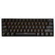 ROYAL KLUDGE RK61 TRI-MODE BLUETOOTH/ 2,4 GHZ/ WIRED RGB BACKLIT RED SWITCHES 60% MECHANICAL GAMING KEYBOARD - BLACK