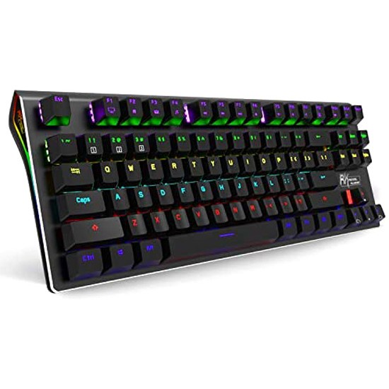 ROYAL KLUDGE RK G87 RGB TKL BLUETOOTH MECHANICAL GAMING KEYBOARD - BLUE SWITCH