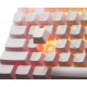 STEELSERIES APEX 3 TKL RGB TENKEYLESS COMPACT WATER DUST RESISTANT WHISPER QUIET SWITCHES 8 ZONE RGB ILLUMINATION GAMING KEYBOARD - WHITE 