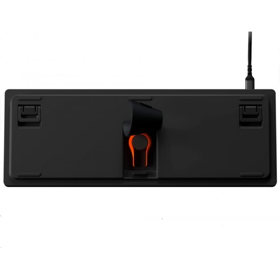 STEELSERIES APEX 9 TKL LINEAR OPTIPOINT OPTICAL SWITCHES, 5 CUSTOM PROFILES, 100M KEYPRESSES, PER KEY RGB ILLUMINATION, US ENGLISH TENKEYLESS GAMING KEYBOARD - BLACK