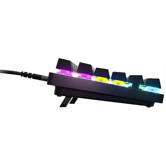 STEELSERIES APEX 9 TKL LINEAR OPTIPOINT OPTICAL SWITCHES, 5 CUSTOM PROFILES, 100M KEYPRESSES, PER KEY RGB ILLUMINATION, US ENGLISH TENKEYLESS GAMING KEYBOARD - BLACK