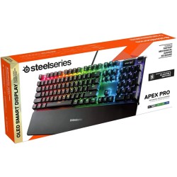 STEELSERIES APEX PRO TKL MECHANICAL GAMING KEYBOARD ADJUSTABLE SWITCHES