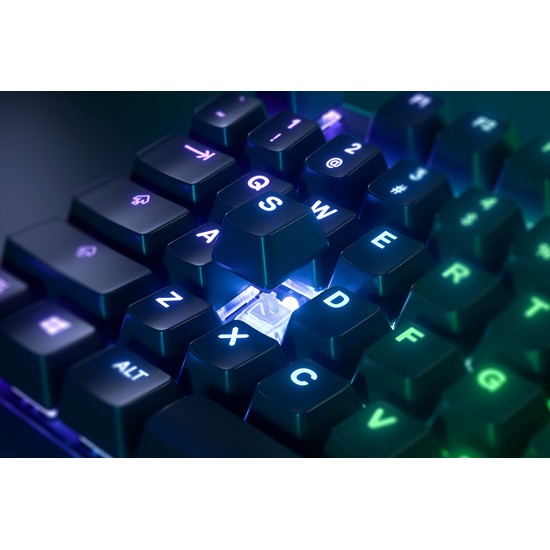 STEELSERIES APEX PRO TKL MECHANICAL GAMING KEYBOARD ADJUSTABLE SWITCHES