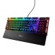 STEELSERIES APEX PRO MECHANICAL  ADJUSTABLE SWITCH QUICK TRIGGER RESPONSE TIME FROM 0.1 - 4.0MM GAMING KEYBOARD