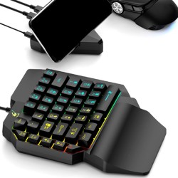 ZIYOULANG K1 FREE WOLF ONE-HAND GAMING KEYBOARD