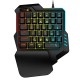 ZIYOULANG K1 FREE WOLF ONE-HAND GAMING KEYBOARD