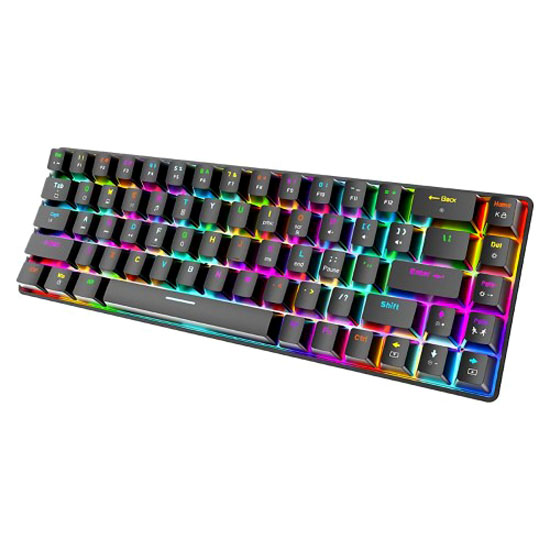 ZIYOULANG T8 RGB 68 KEYS MECHANICAL GAMING KEYBOARD