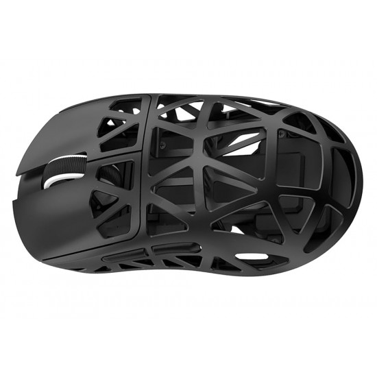 ATTACK SHARK R2 TRI MODE 2.4G BLUETOOTH 45G MAGNESIUM FRAME PAW3950 SENSOR 42K DPI 8000HZ POLLING OMRON 100M CLICKS WIRELESS GAMING MOUSE - BLACK