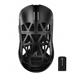 ATTACK SHARK R2 TRI MODE 2.4G BLUETOOTH 45G MAGNESIUM FRAME PAW3950 SENSOR 42K DPI 8000HZ POLLING OMRON 100M CLICKS WIRELESS GAMING MOUSE - BLACK