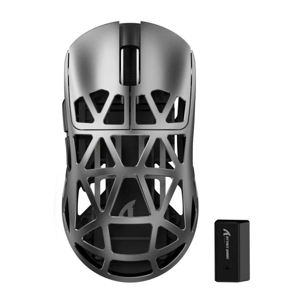ATTACK SHARK R2 TRI MODE 2.4G BLUETOOTH 45G MAGNESIUM FRAME PAW3950 ...
