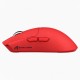 ATTACK SHARK X11 59G SUPERLIGHT WITH MAGNETIC RGB CHARGING DOCK BT 2.4G WIRED 22000 DPI 5 PROGRAMMABLE BUTTONS WIRELESS GAMING MOUSE - RED