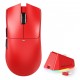 ATTACK SHARK X11 59G SUPERLIGHT WITH MAGNETIC RGB CHARGING DOCK BT 2.4G WIRED 22000 DPI 5 PROGRAMMABLE BUTTONS WIRELESS GAMING MOUSE - RED