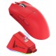 ATTACK SHARK X11 59G SUPERLIGHT WITH MAGNETIC RGB CHARGING DOCK BT 2.4G WIRED 22000 DPI 5 PROGRAMMABLE BUTTONS WIRELESS GAMING MOUSE - RED
