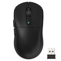 ATTACK SHARK X3 PRO 4K/8K HZ 49G SUPER LIGHT PIXART PAW3395 SENSOR BT 2.4G WIRED WIRELESS 26000DPI 200H BATTERY GAMING MOUSE - BLACK