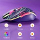 DAREU WRANGLER EM910 KBS LIGHT GAMING MOUSE - THORNS PURPLE