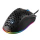 DELTACO DM210 LIGHTWEIGHT WITH CUSTOMIZABLE ULTRALIGHT RGB AND 7 PROGRAMMABLE BUTTONS WITH SOFTWARE WIRELESS GAMING MOUSE - BLACK